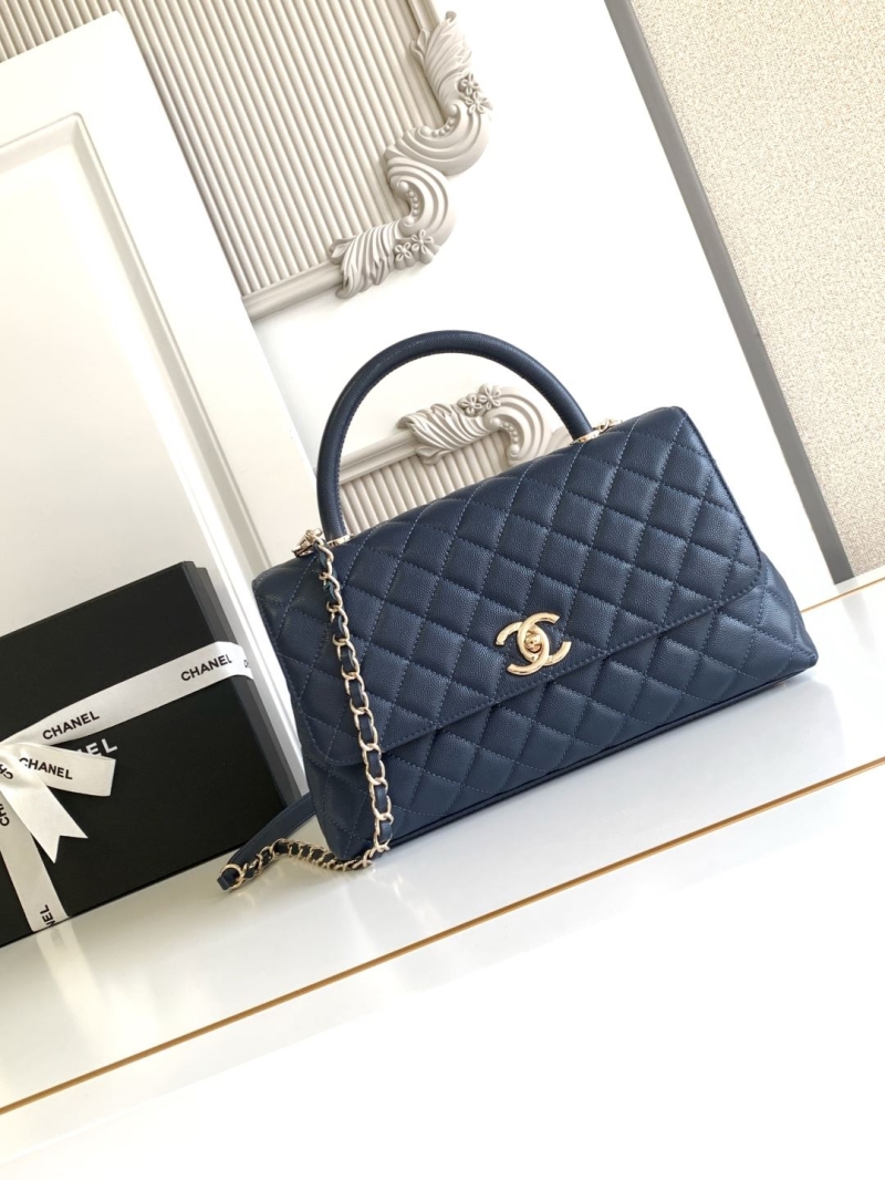 Ch**el top handle bags